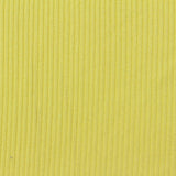 Polyester Viscose Stretch Rib Knit Fabric, 250 gsm, 150 cm — Yellow