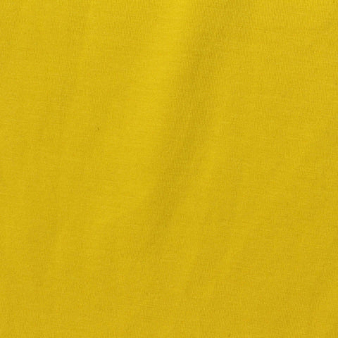 Cotton Stretch Jersey Knit Fabric, 200 gsm, 158 cm — Yellow