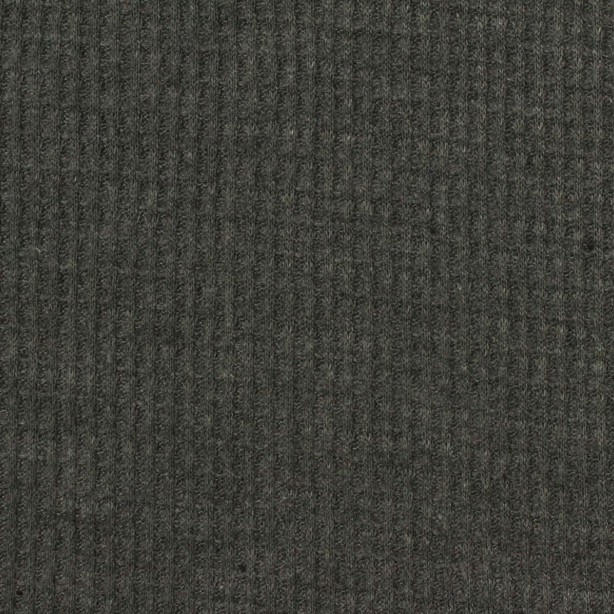 Polyester Viscose Waffle Knit Fabric, 192 gsm, 170 cm — Grey