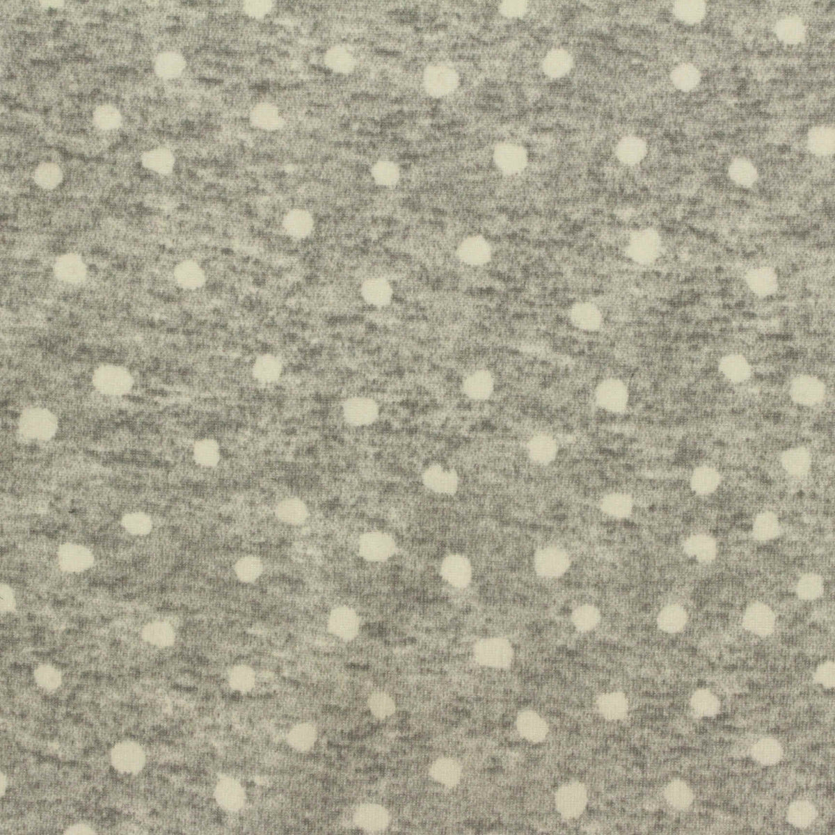 White Dots Milk Silk Knit, Polyester, 175 gsm