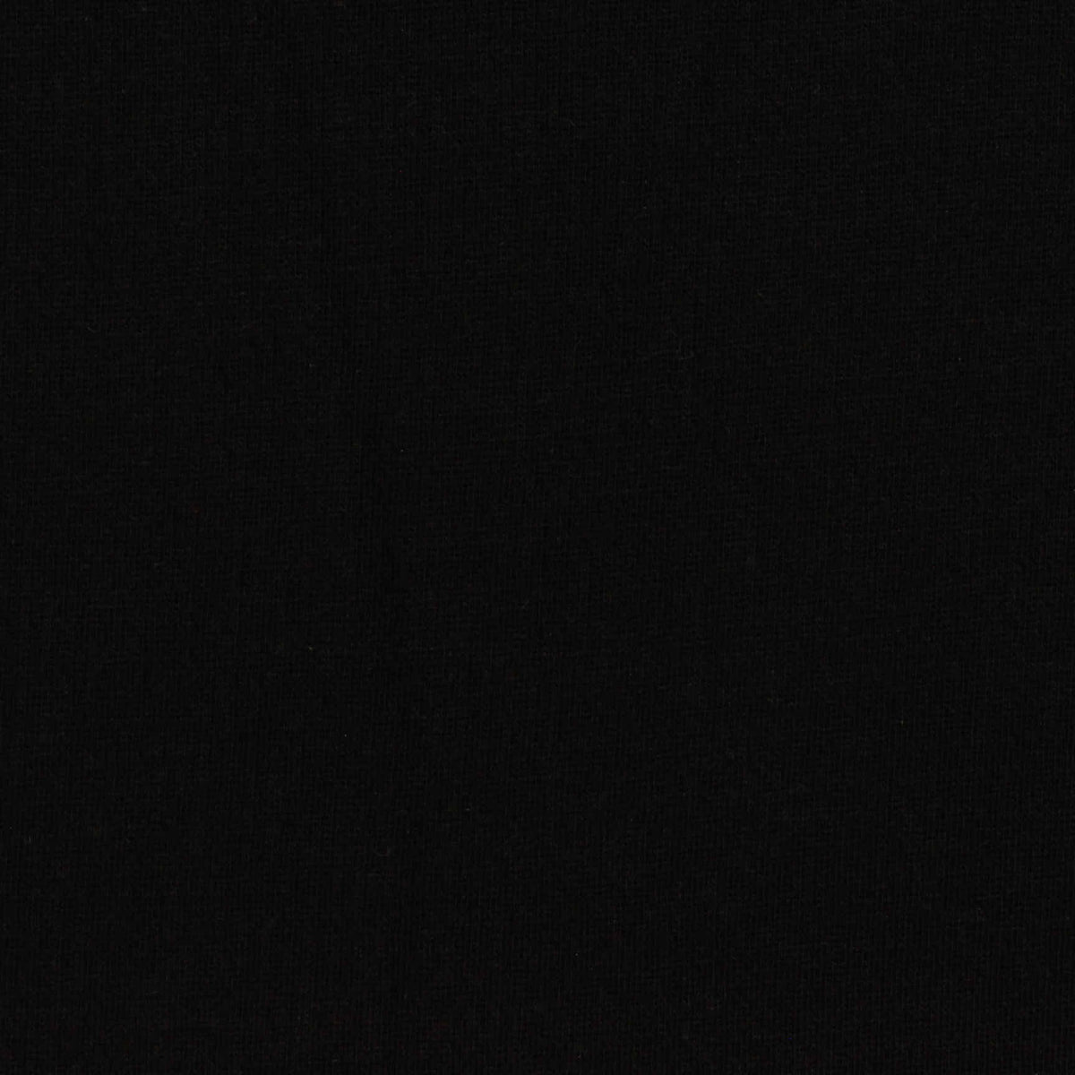 Polyester Cotton Stretch Jersey Knit Fabric, 185 gsm, 160 cm — Black