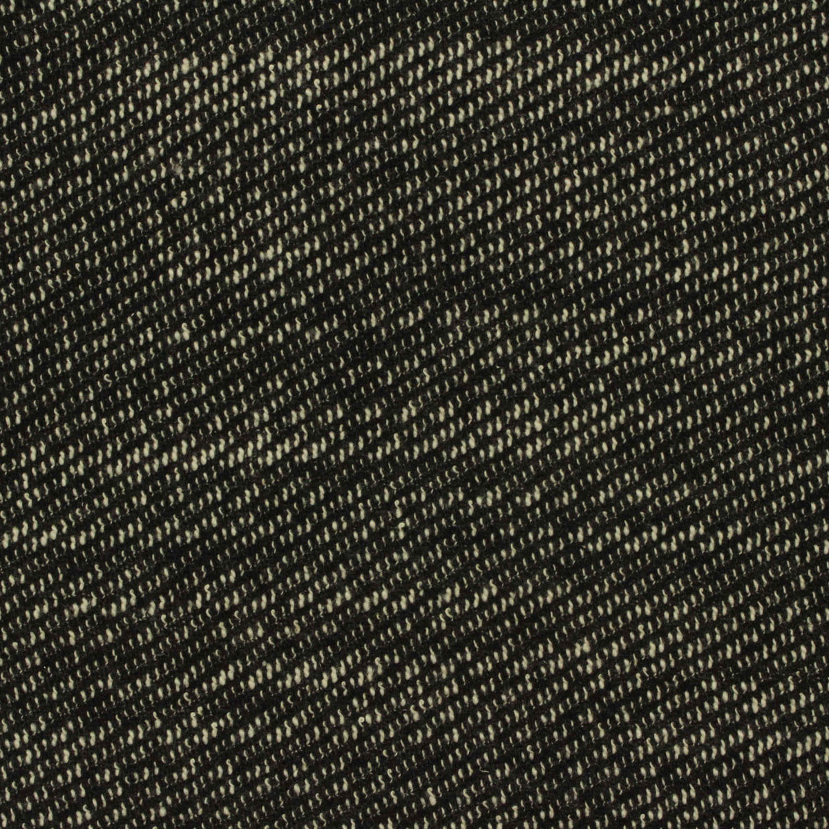 Black Marl French Terry, Cotton-Poly, 220 gsm, 160 cm