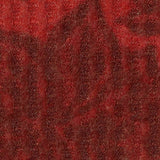 Red Abstract Waffle Knit, Poly-Viscose — texture