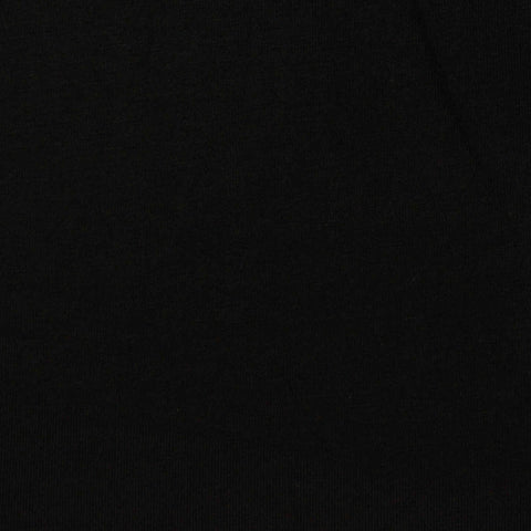 Viscose Stretch Jersey Knit Fabric, 200 gsm — Black, ref EF-238836