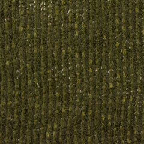 Dark Green Heathered-Marl Chunky Knit, Poly-Cotton