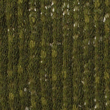 Dark Green Heathered-Marl Chunky Knit, Poly-Cotton — texture
