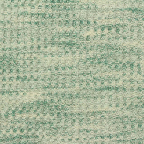 Light Green Marl Waffle Knit, Poly-Viscose