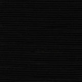 100% Polyester Plissé Fabric, 125 gsm — Black
