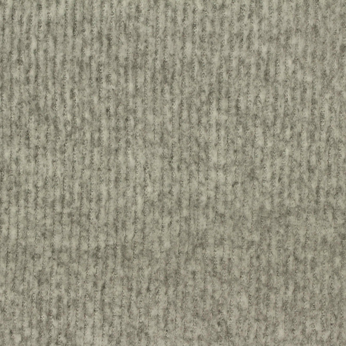 Grey Heather Rib Knit, Polyester, 230 gsm