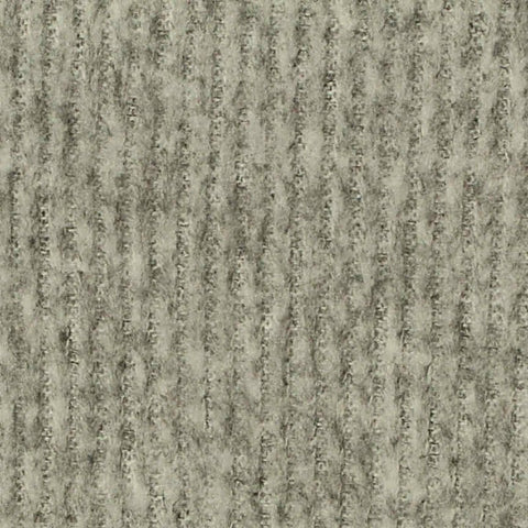 Grey Heather Rib Knit, Polyester, 230 gsm