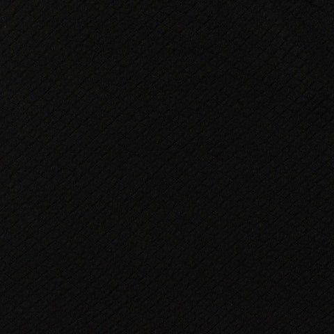 Jacquard Polyester Stretch Knit Fabric, 220 gsm — Black, ref EF-238863