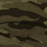 Green Camo Chunky Knit, Polyester