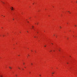 Red Marl Jersey Knit, Polyester — texture