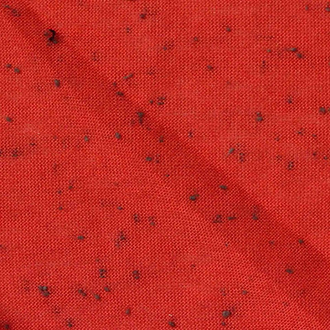 Red Marl Jersey Knit, Polyester, 120 gsm
