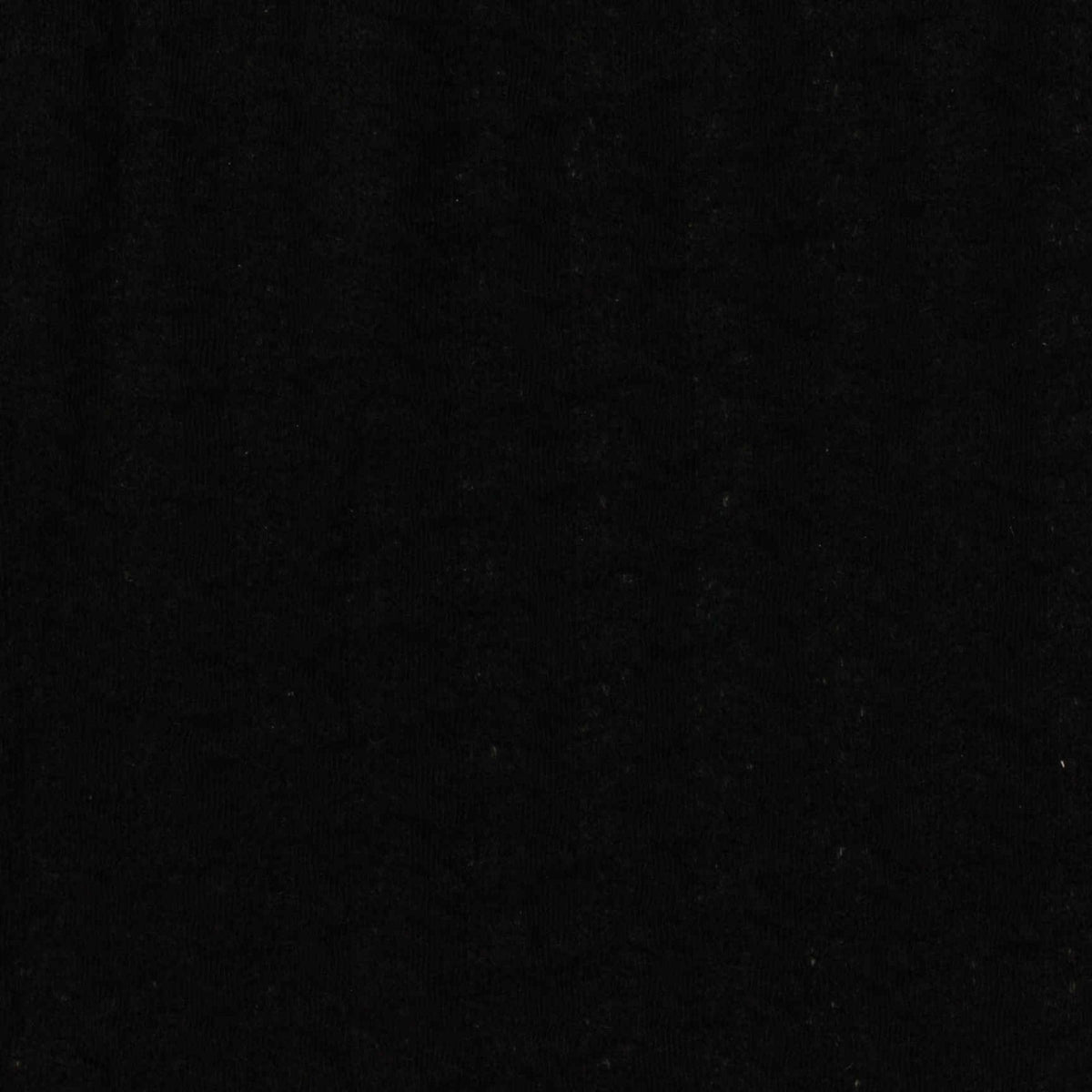 Jacquard Polyester Cotton Knit Fabric, 150 gsm — Black