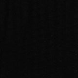 Jacquard Polyester Cotton Knit Fabric, 150 gsm — Black