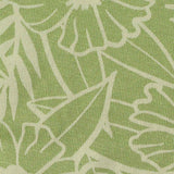 Light Green Floral Jersey Knit, Spandex — texture