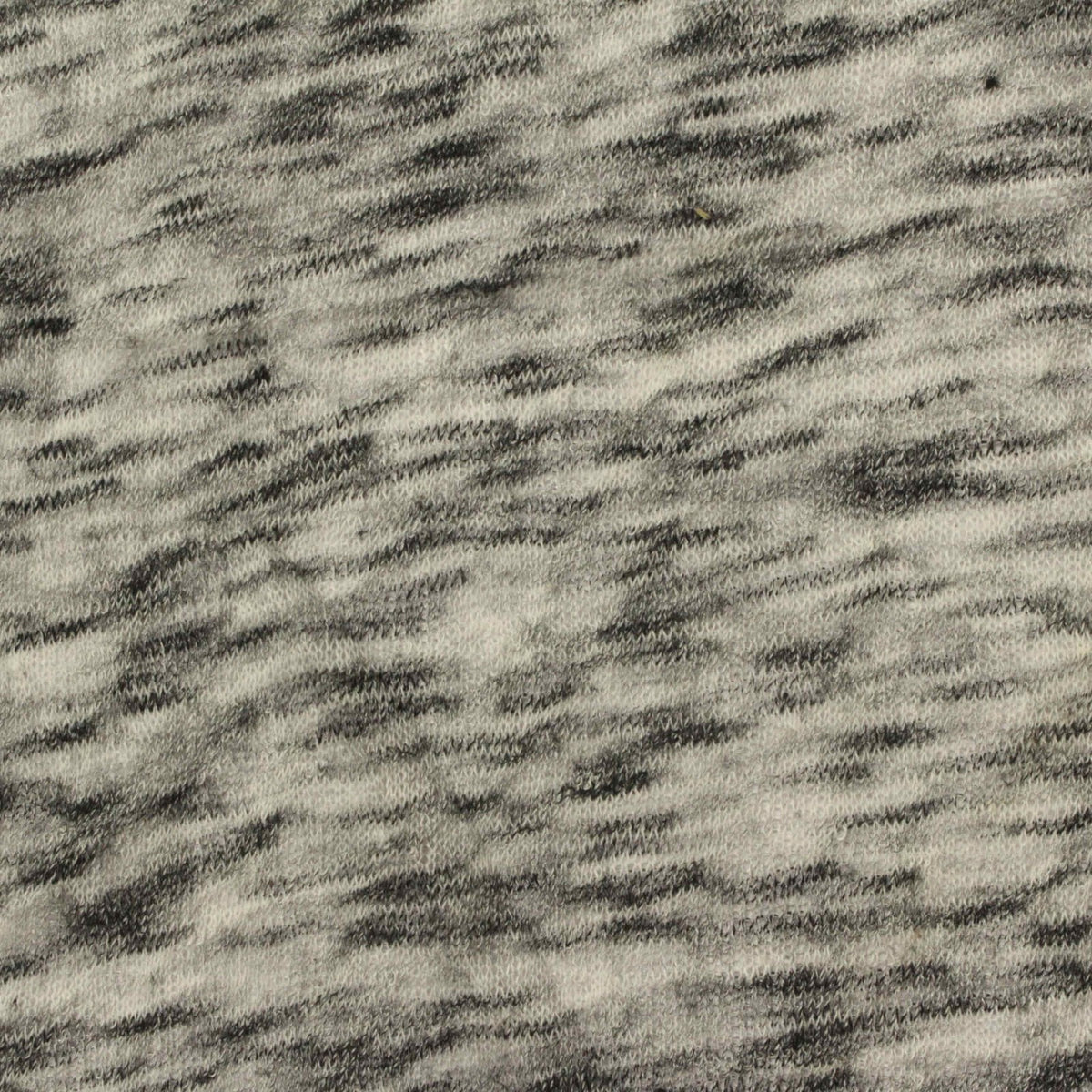 Dark Grey Marl Jersey Knit, Polyester, 120 gsm