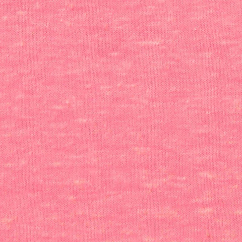 Pink Marl Jersey Knit, Poly-Cotton, 110 gsm