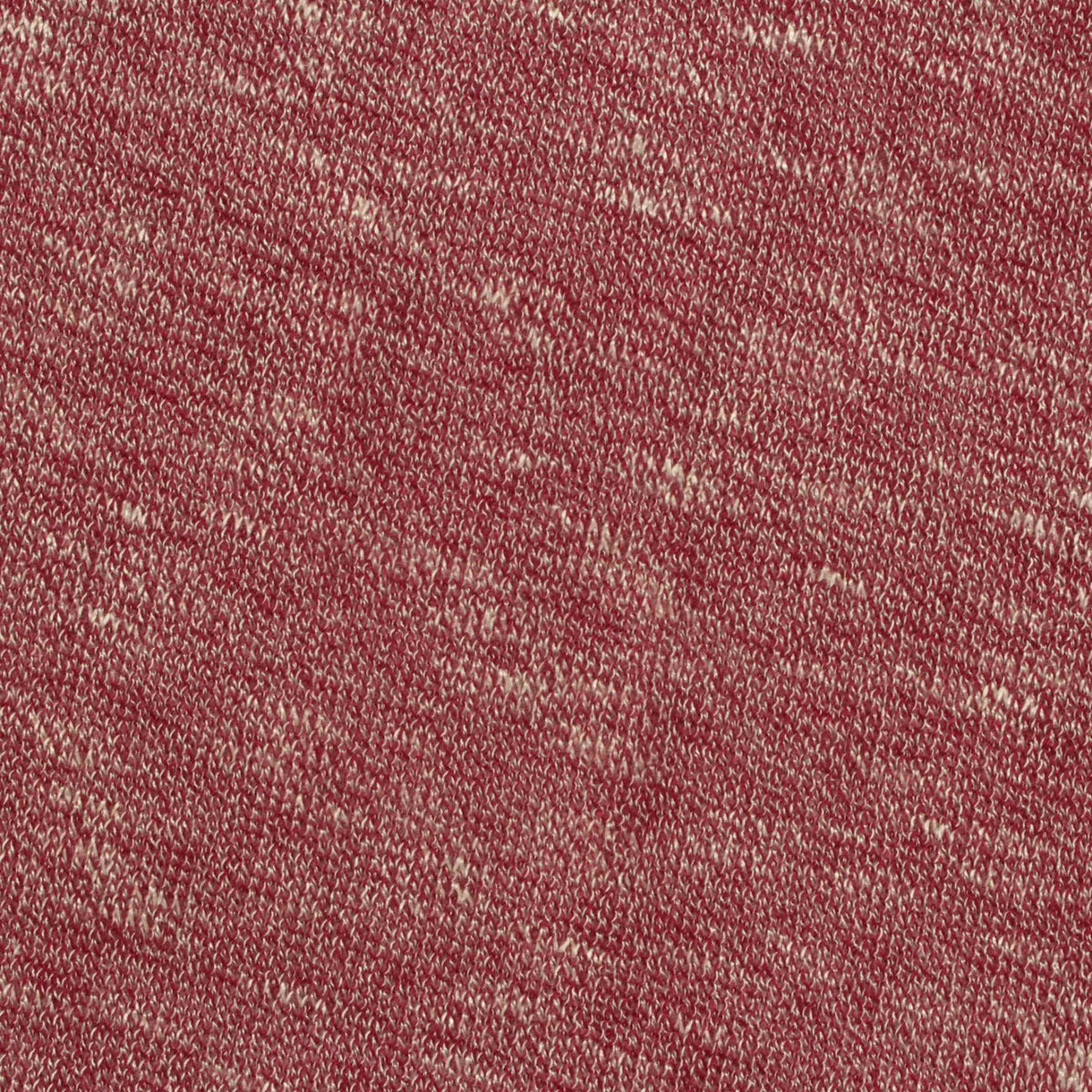 Burgundy Marl Chunky Knit, Viscose-Poly, 160 gsm