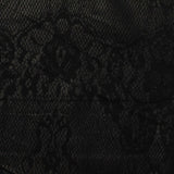 Black Tone-on-Tone Jersey Knit, Polyester