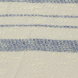 Blue Horizontal-Stripe Chunky Knit, Viscose-Poly