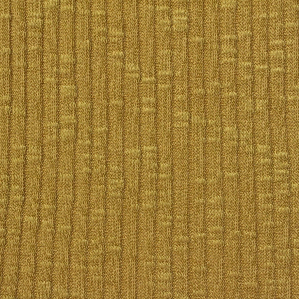 Khaki Textured Rib Knit, Poly-Viscose