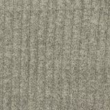 Heathered Grey Marl Rib Knit, Poly-Viscose