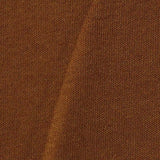Brushed Polyester Viscose French Terry Fabric, 230 gsm — Brown — texture