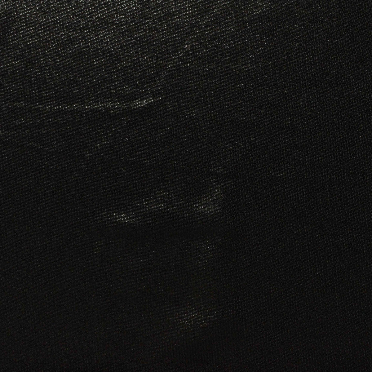 Polyester Stretch Knit Fabric, 160 gsm — Black