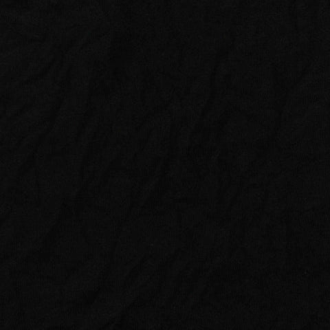 Polyester Jersey Knit Fabric, 160 gsm — Black