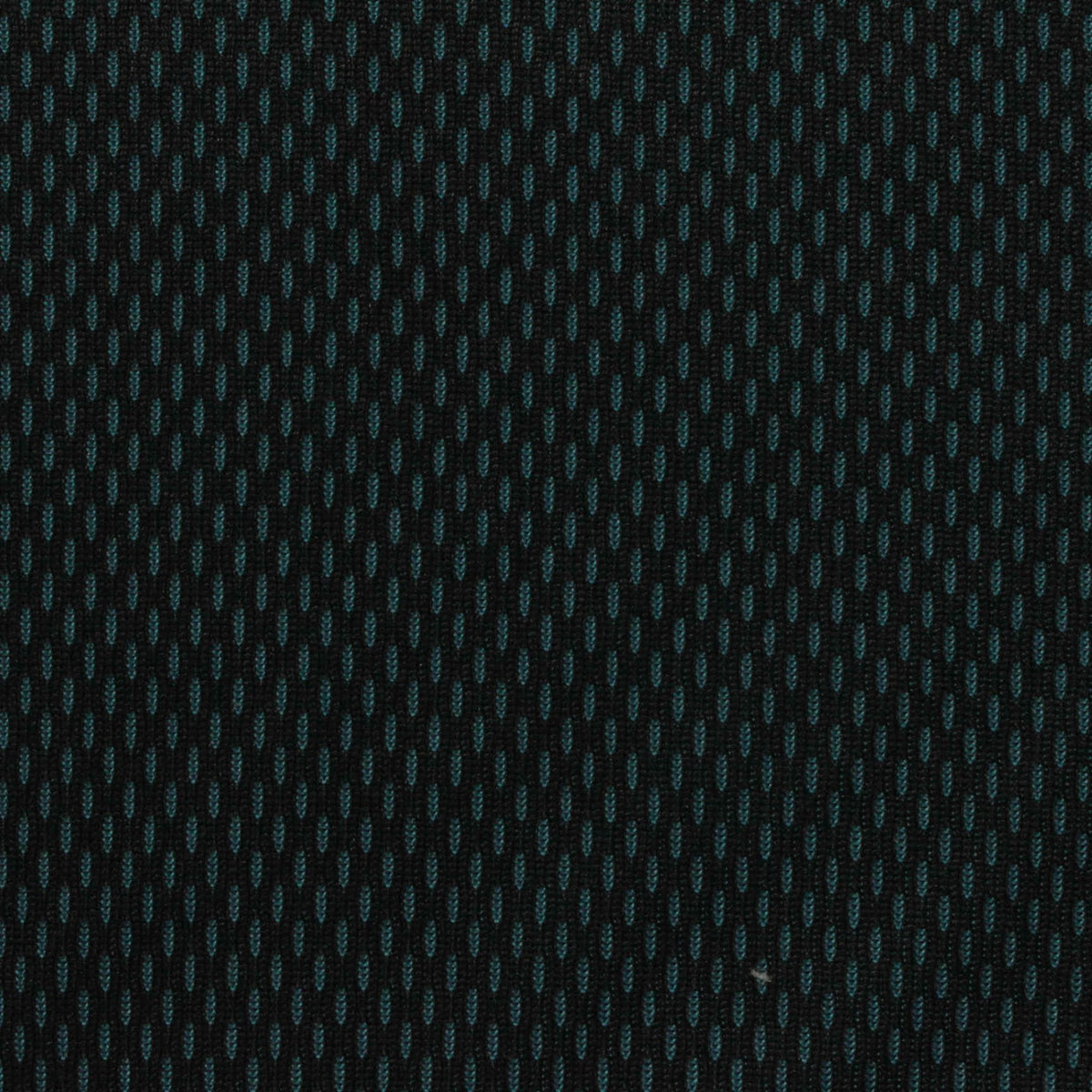 Jacquard 100% Polyester Interlock Knit Fabric, 240 gsm — Black
