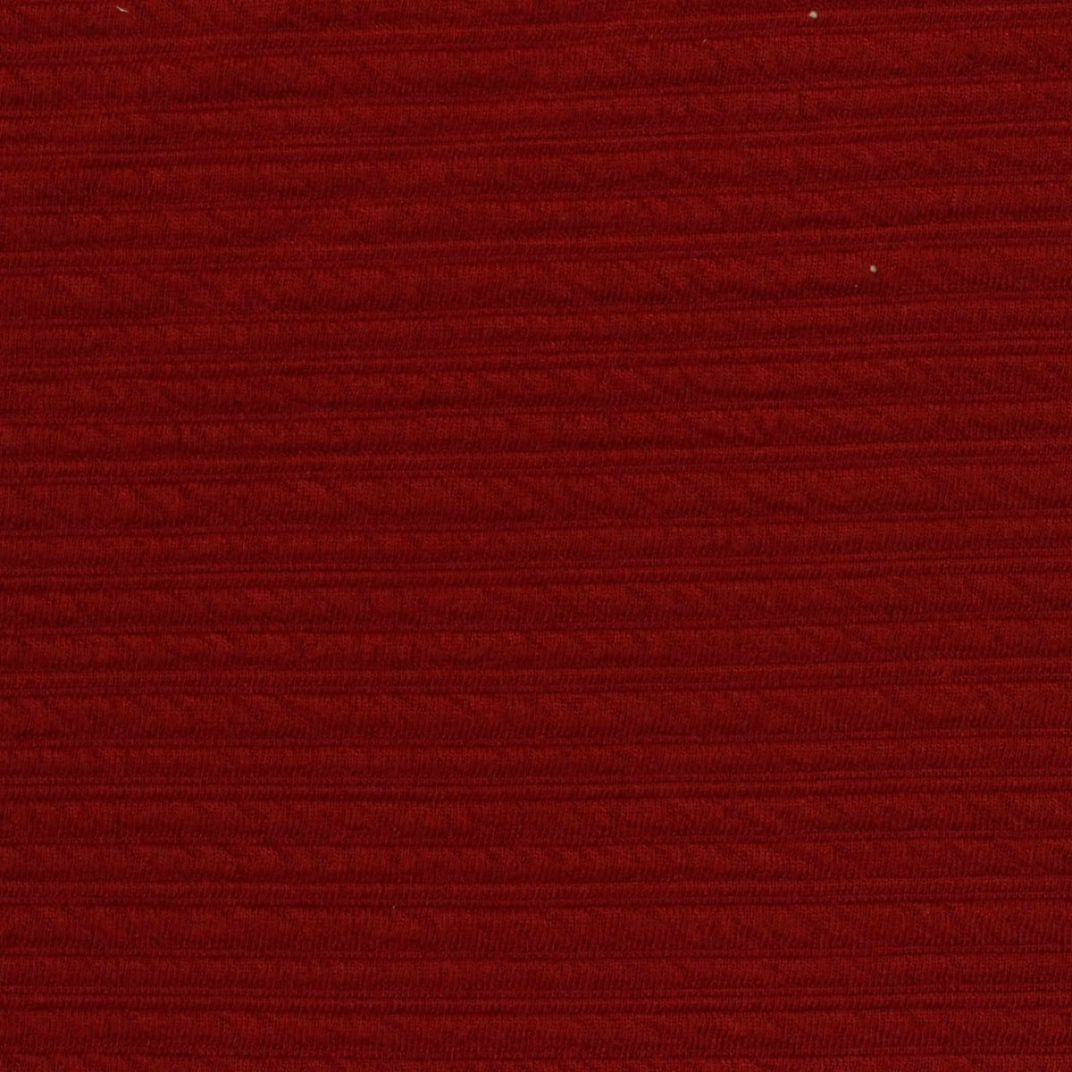 Polyester Stretch Knit Fabric, 250 gsm — Red