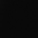 Viscose Stretch Rib Knit Fabric, 250 gsm — Black
