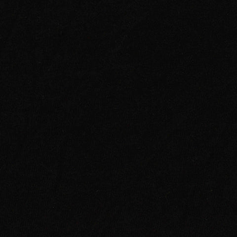Polyester Viscose Stretch Jersey Knit Fabric, 140 gsm — Black