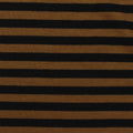 Black Horizontal-Stripe Rib Knit, Poly-Viscose, 230 gsm, ref EF-238984