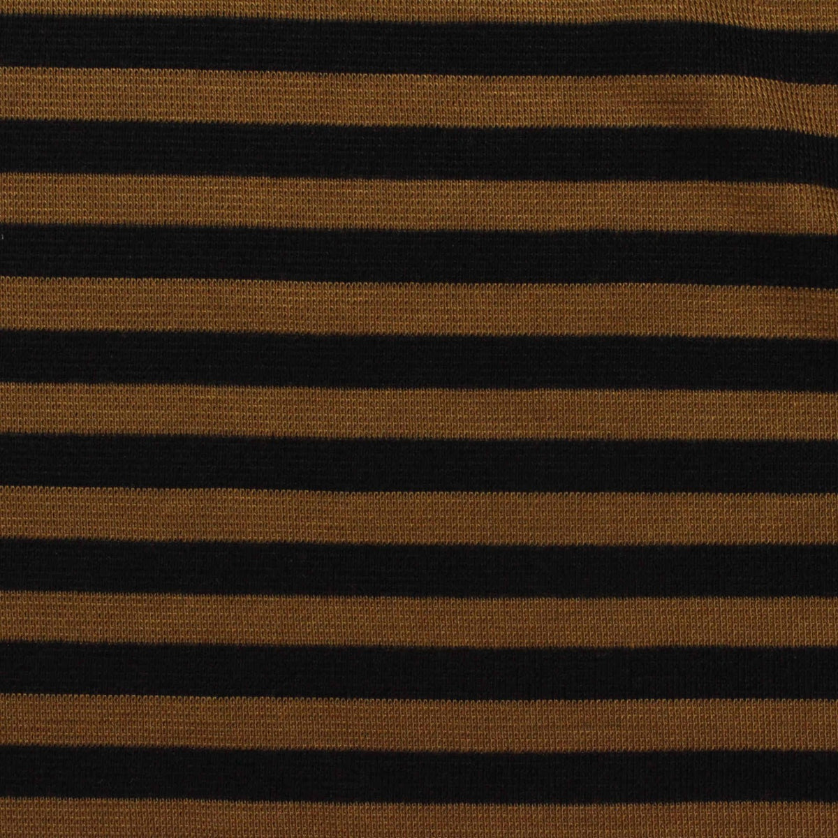 Black Horizontal-Stripe Rib Knit, Poly-Viscose, 230 gsm, ref EF-238984