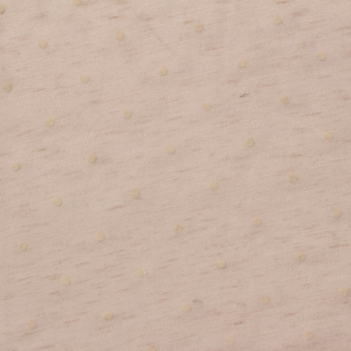 Cream Dots Chiffon, Polyester, 75 gsm