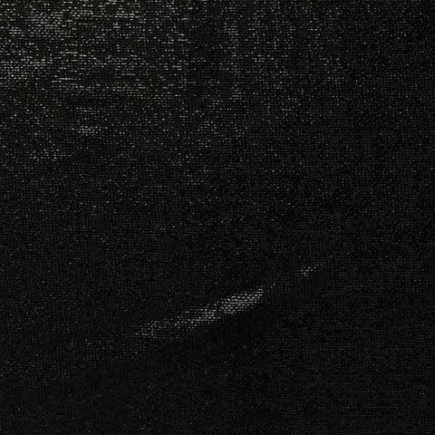 Polyester Stretch Jersey Knit Fabric, 215 gsm — Black