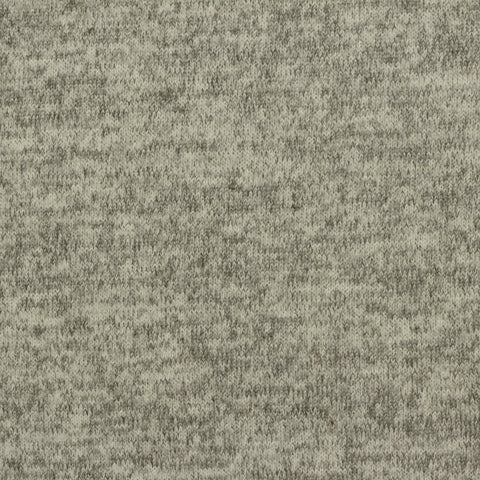 Grey Marl Chunky Knit, Polyester, 195 gsm