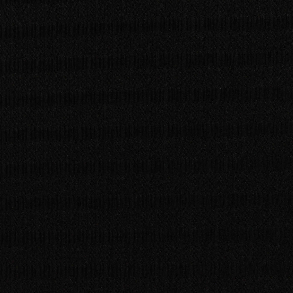 Black Horizontal-Stripe Rib Knit, Polyester