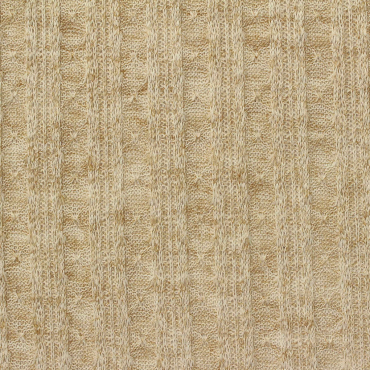 Beige Geometric Jersey Knit, Polyester