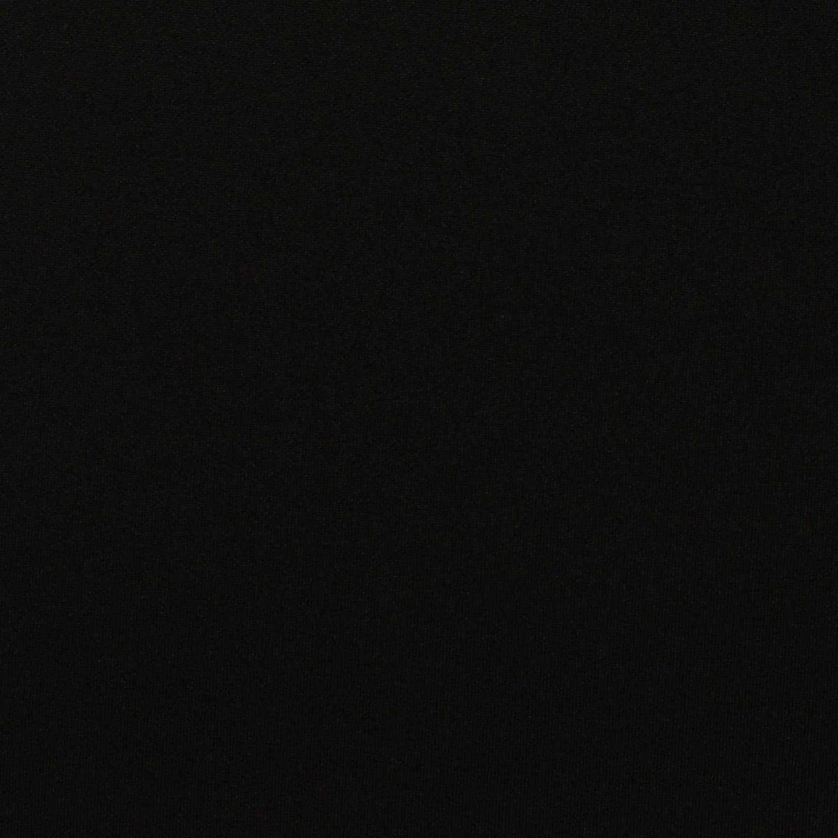 Polyester Stretch Ponte Knit Fabric, 380 gsm, 160 cm — Black