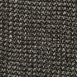 Rib Knit Fabric, 190 gsm — Black — texture