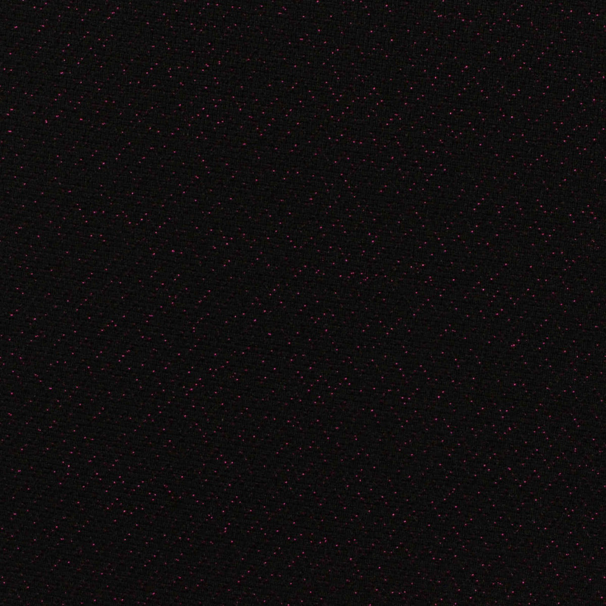 Black Marl Interlock Knit, Polyester, 170 gsm