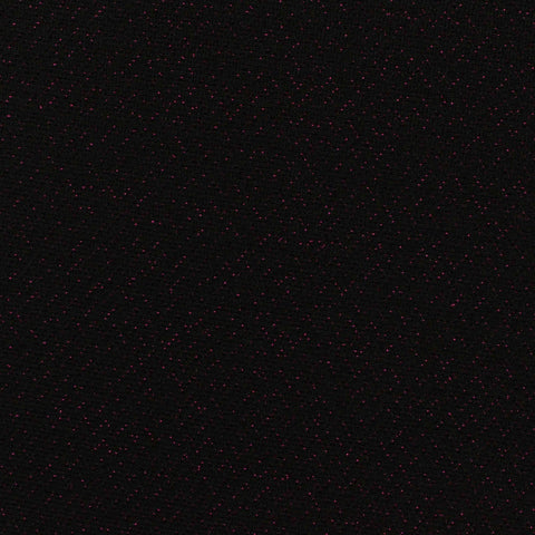 Black Marl Interlock Knit, Polyester, 170 gsm