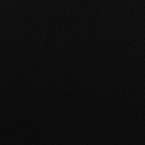 100% Polyester Birdseye Knit Fabric, 210 gsm, 160 cm — Black