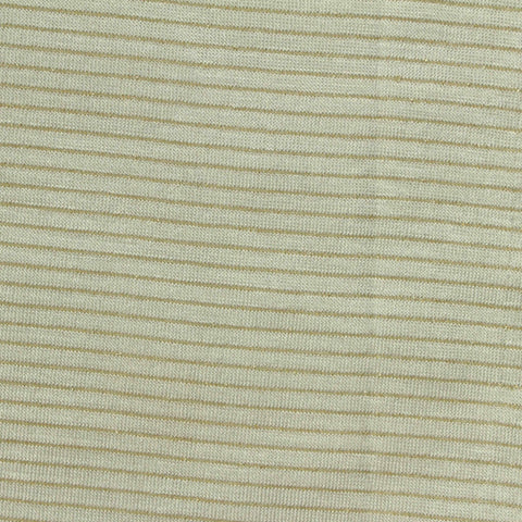 Beige Horizontal-Stripe Knit, Viscose