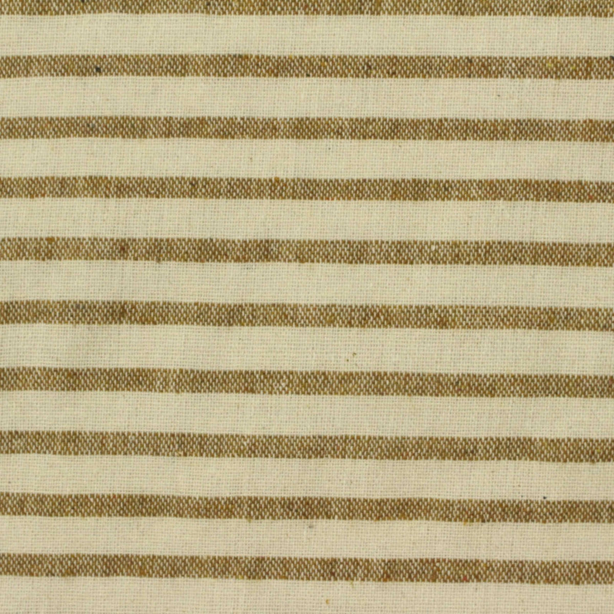 Cream Stripes Woven, Cotton-Poly