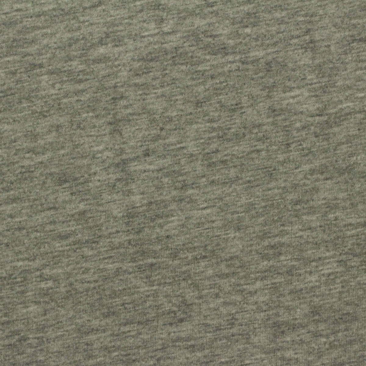 Heathered Grey Marl Jersey Knit, Poly-Cotton, 185 gsm
